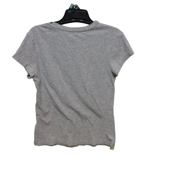 GREASE Girl Short Sleeve Tee Size S Gray - Picture 2 of 3